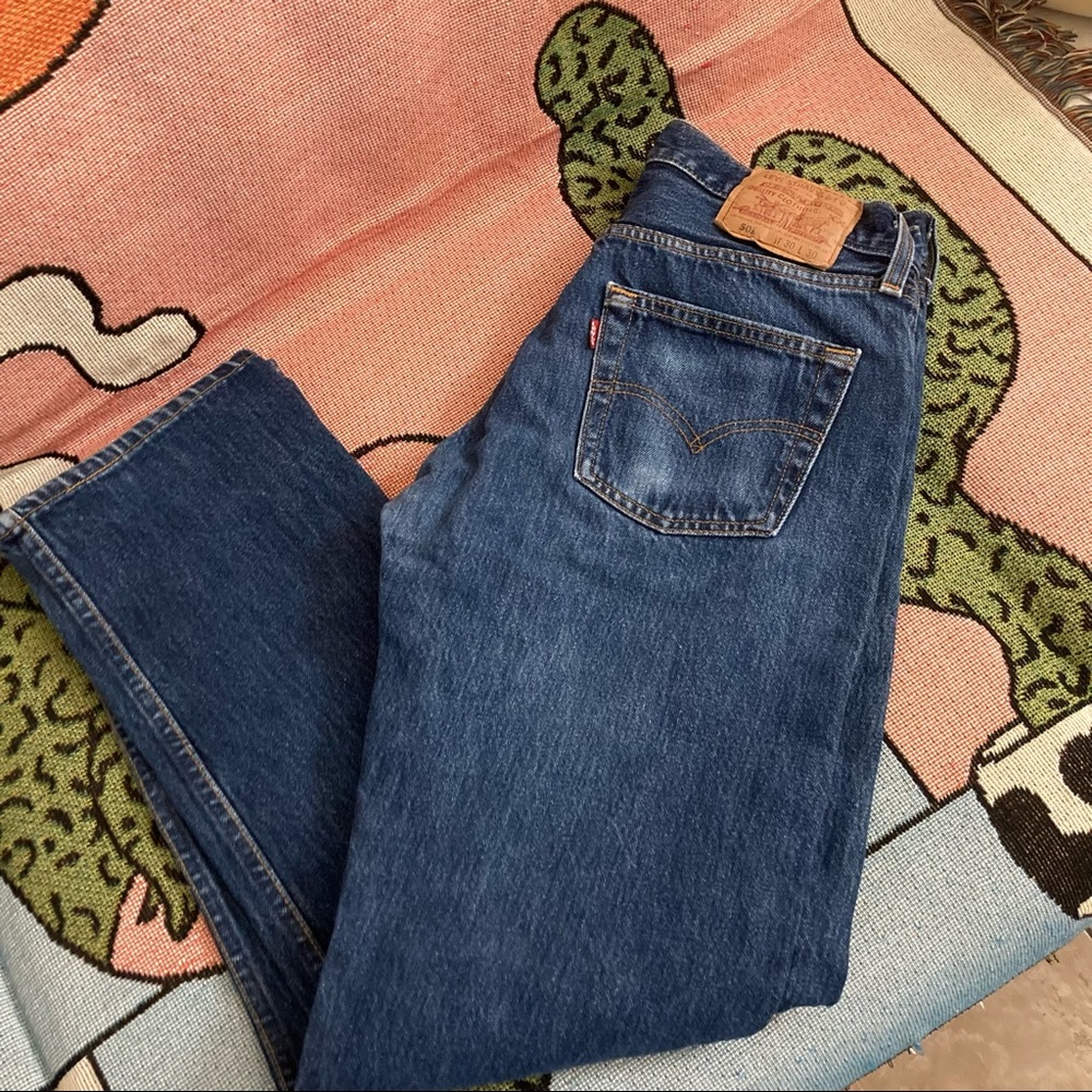 VINTAGE 1998 501 LEVIS JEANS STRAIGHT LEG